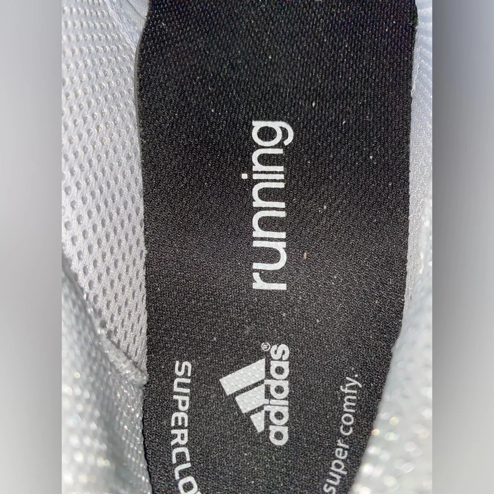 ADIDAS Galaxy Elite 2 running shoes gray blue Supercloud soft comfy size 8.5
